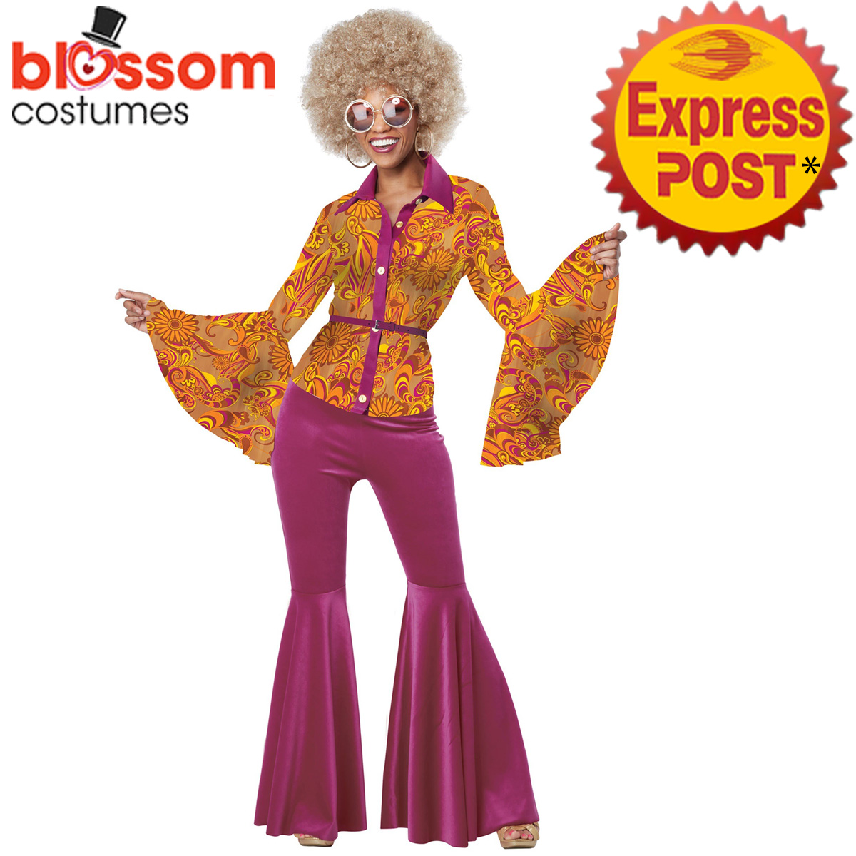 easy 70s disco costume